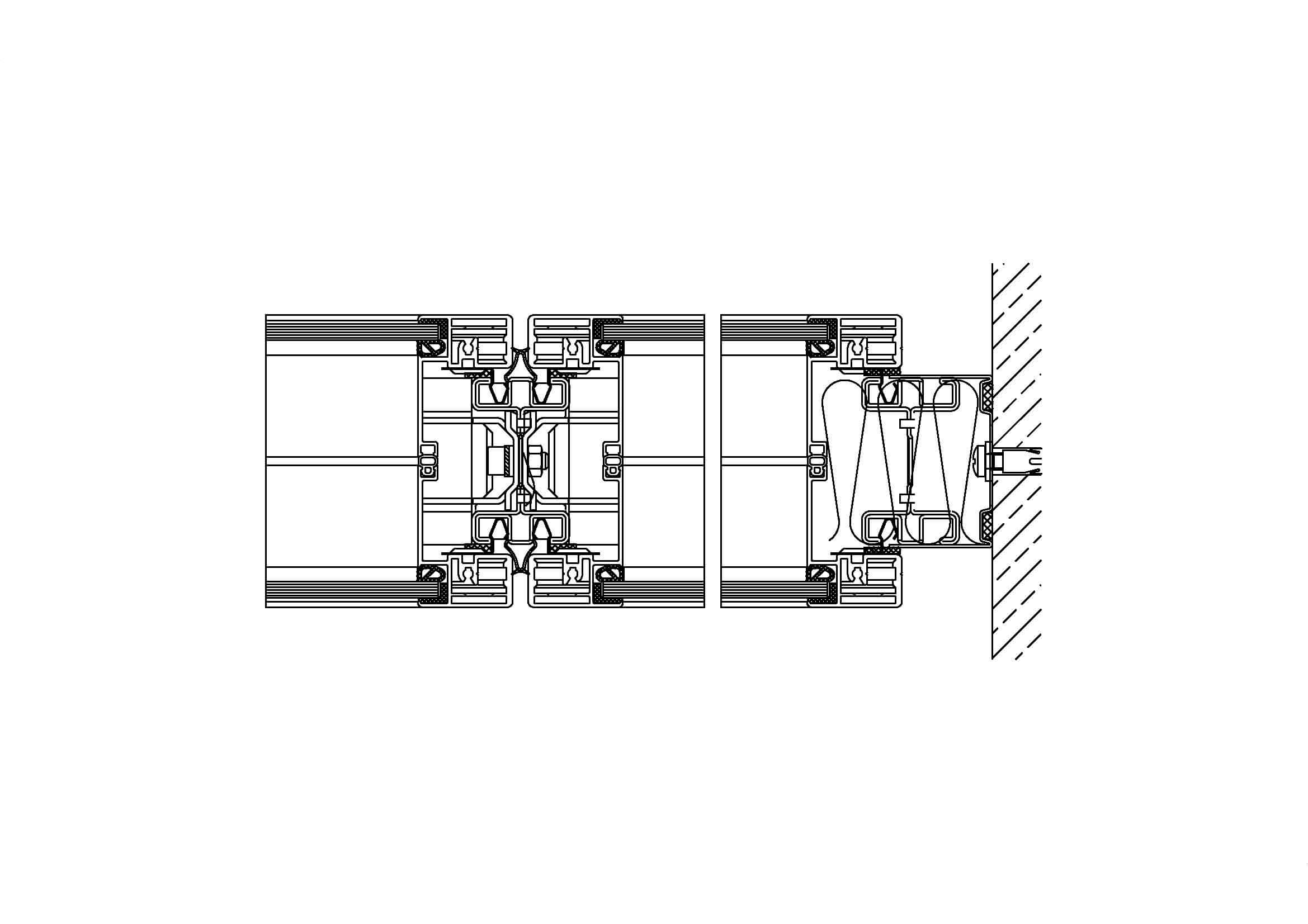 System 550 – Rahmenverglasung